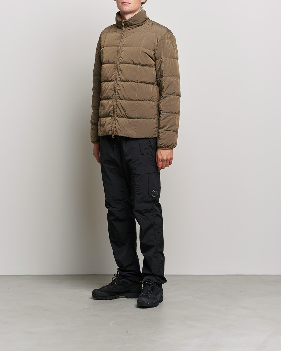 Hombres | Abrigos y chaquetas | C.P. Company | Metropolis A.A.C. Two in One Down Parka Khaki Brown