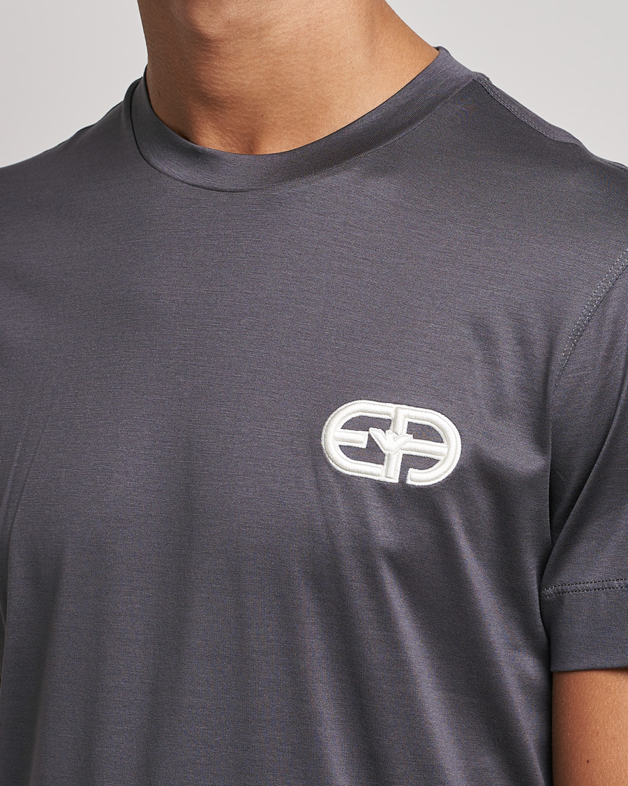 Hombres | Camisetas | Emporio Armani | Cotton Tencel Tee Grey