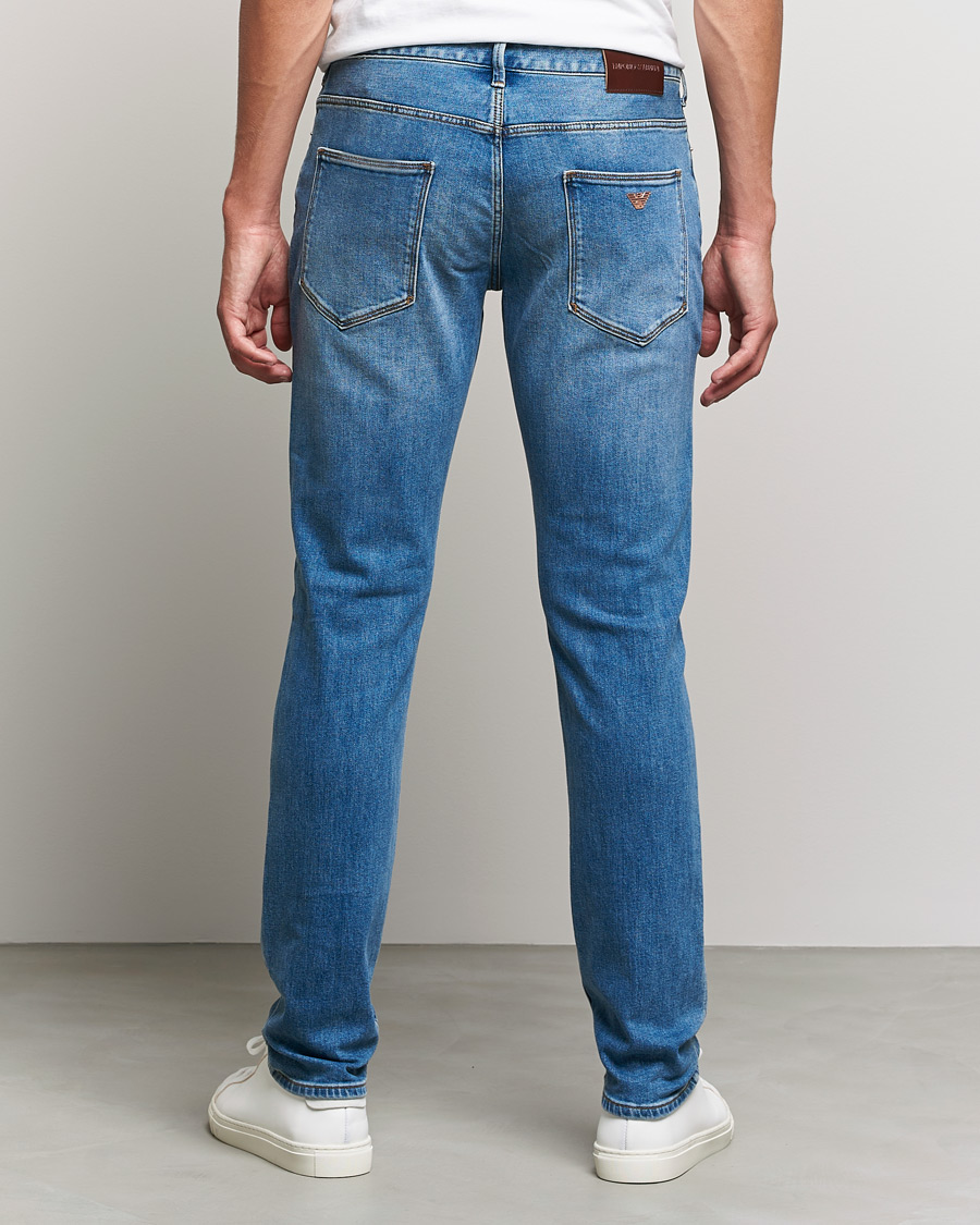 Hombres | Vaqueros | Emporio Armani | Slim Fit Jeans Light Blue
