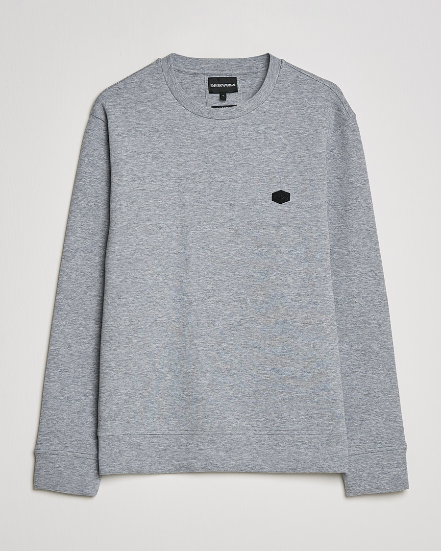 Hombres | Jerséis y prendas de punto | Emporio Armani | Cotton Sweatshirt Grey