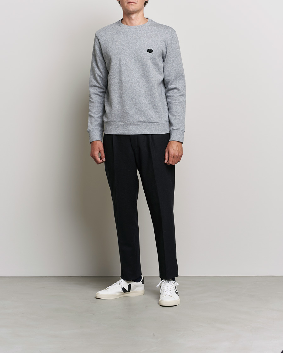 Hombres | Jerséis y prendas de punto | Emporio Armani | Cotton Sweatshirt Grey