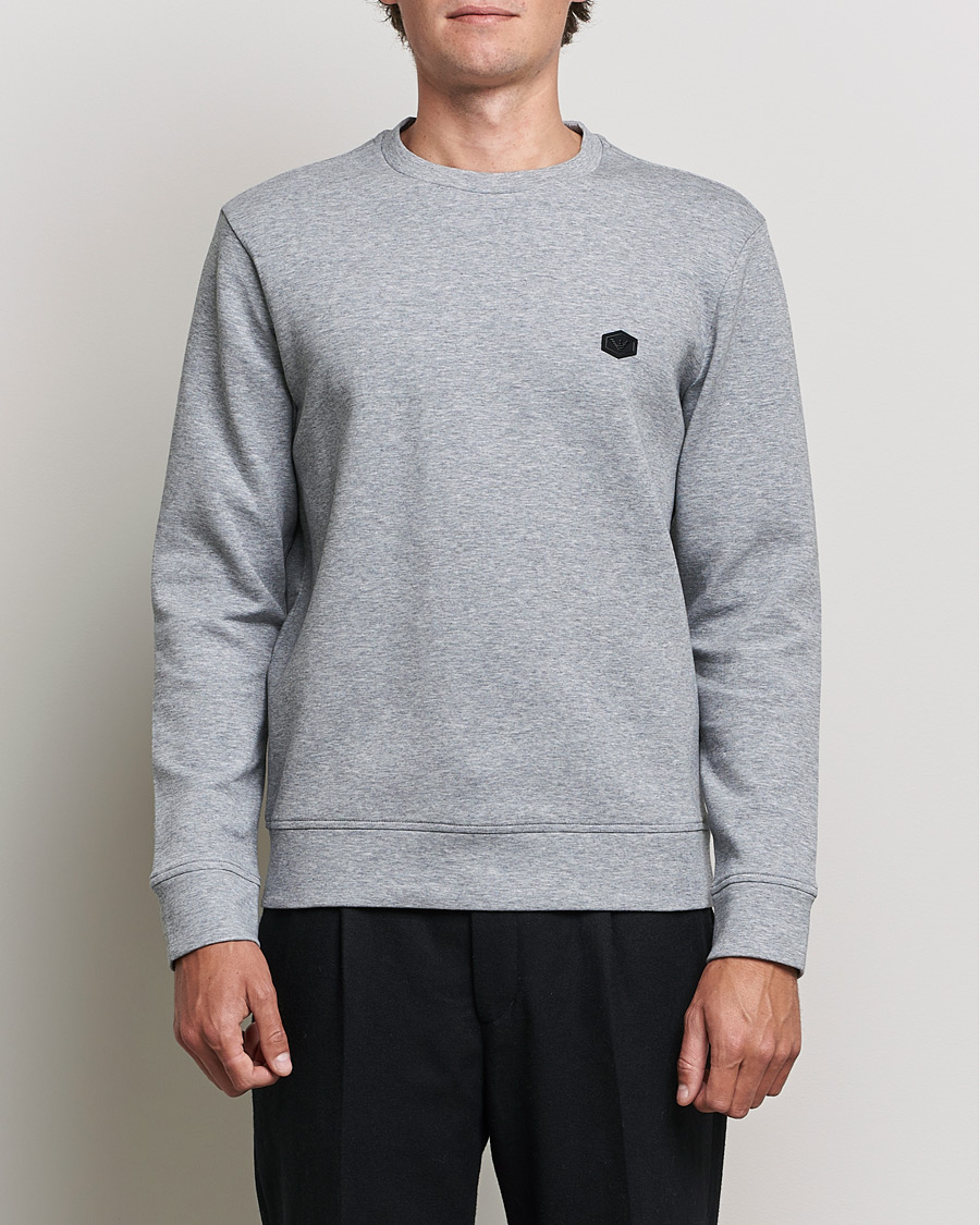 Hombres | Jerséis y prendas de punto | Emporio Armani | Cotton Sweatshirt Grey