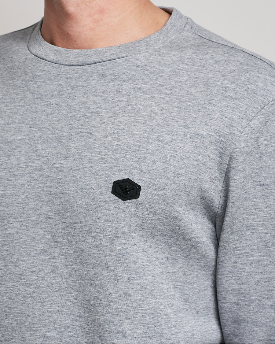 Hombres | Jerséis y prendas de punto | Emporio Armani | Cotton Sweatshirt Grey