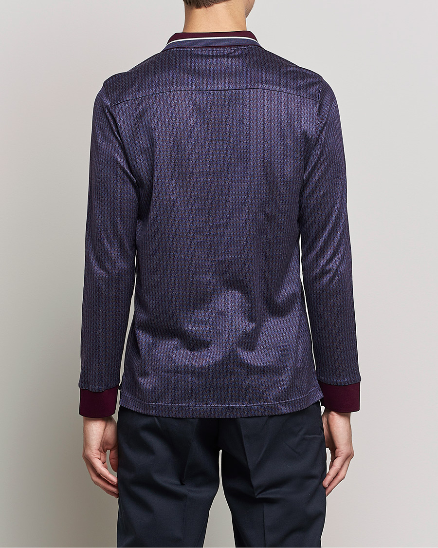 Hombres | Jerséis y prendas de punto | Eton | Jacuard Polo Shirt Red