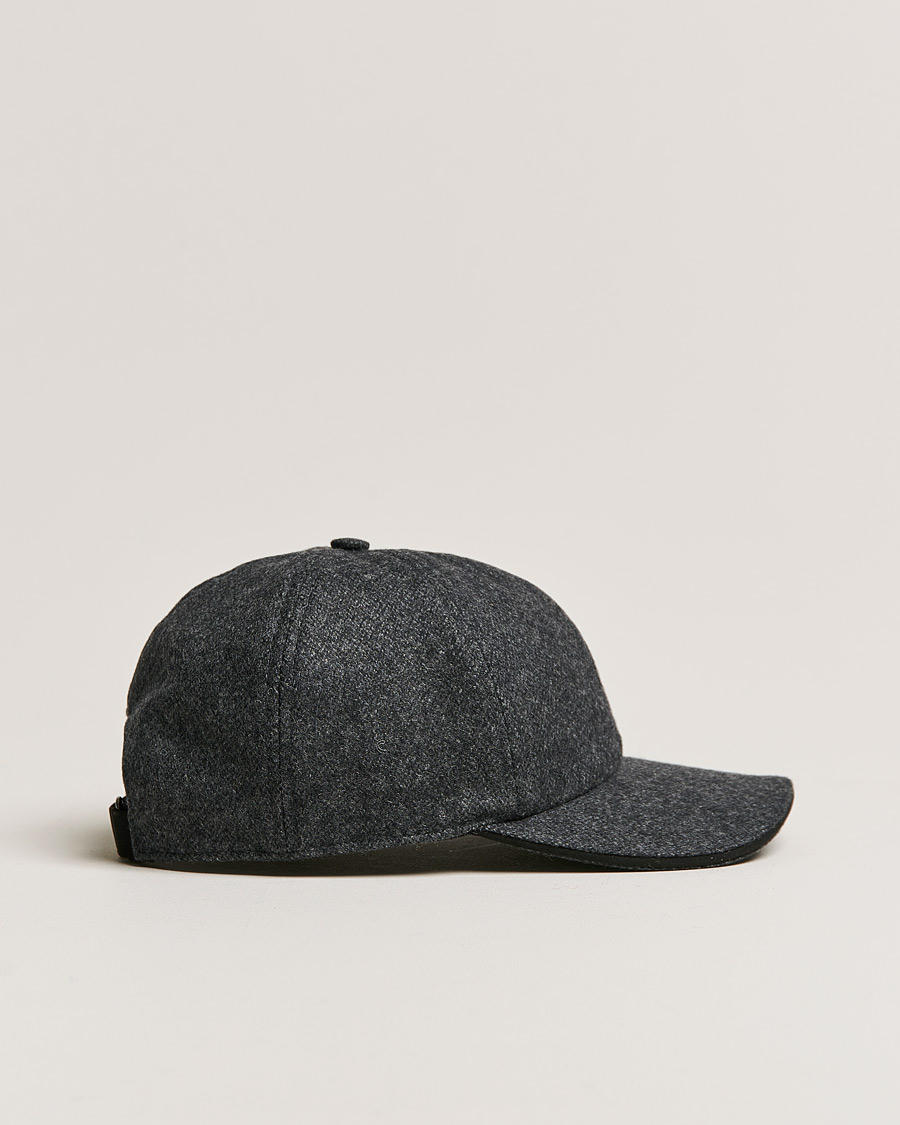 Hombres | Eton Wool Baseboll Cap Grey | Eton | Wool Baseboll Cap Grey