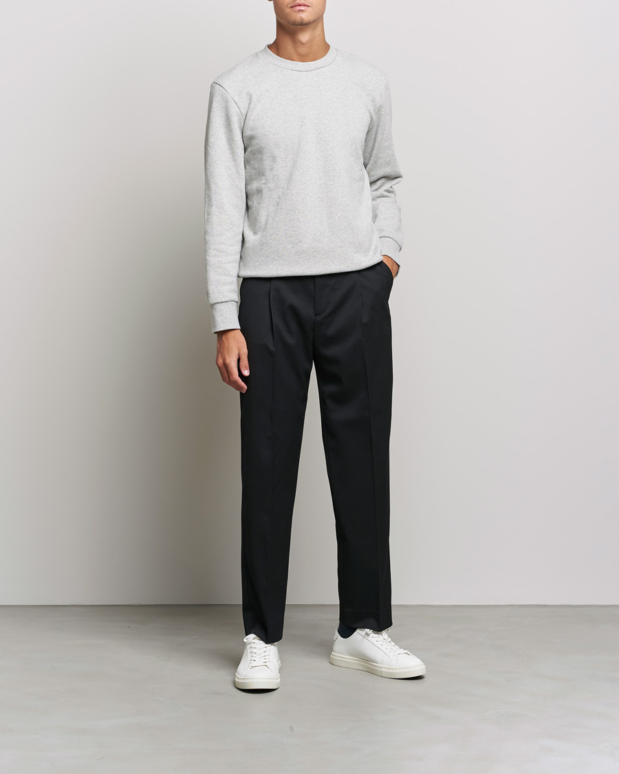 Hombres | Pantalones | Filippa K | Samson Wool Trouser Black