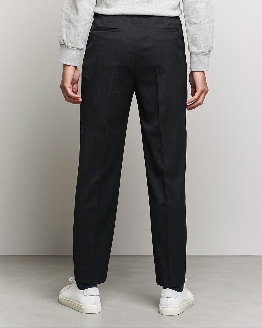 Hombres | Pantalones | Filippa K | Samson Wool Trouser Black
