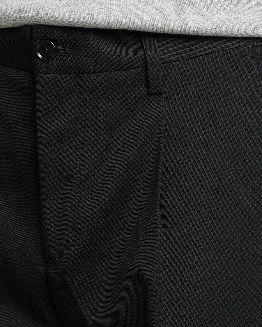Hombres | Pantalones | Filippa K | Samson Wool Trouser Black