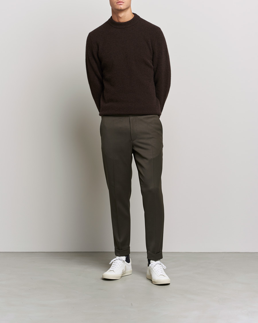 Hombres | Jerséis y prendas de punto | Filippa K | Johannes Yak Sweater Ginger Brown