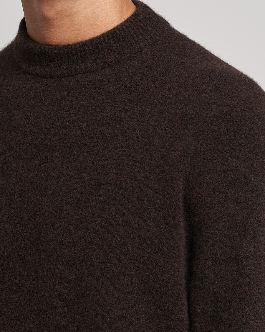 Hombres | Jerséis y prendas de punto | Filippa K | Johannes Yak Sweater Ginger Brown