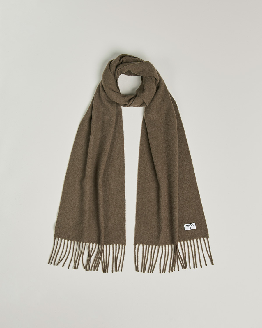 Hombres | Filippa K Cashmere Blend Scarf Ginger Brown | Filippa K | Cashmere Blend Scarf Ginger Brown