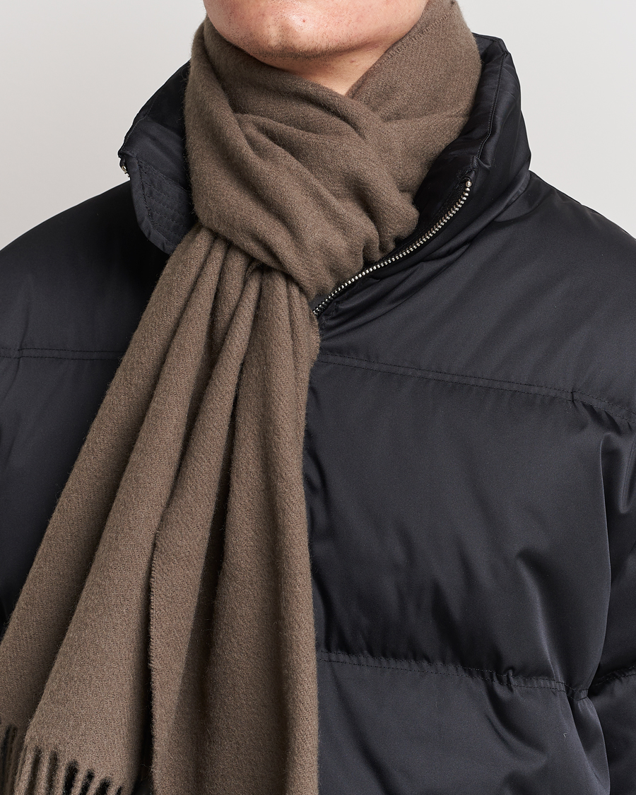 Hombres | Filippa K Cashmere Blend Scarf Ginger Brown | Filippa K | Cashmere Blend Scarf Ginger Brown