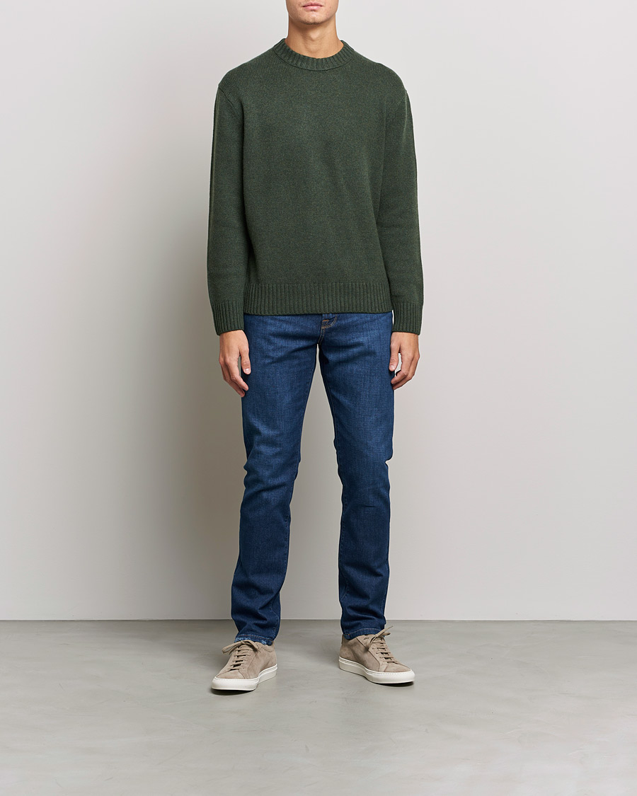 Hombres | Vaqueros | FRAME | L´Homme Slim Stretch Degradable Jeans Indigo Land