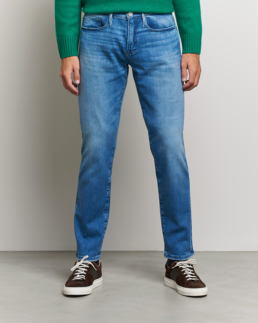 Hombres | Vaqueros | FRAME | L´Homme Slim Stretch Degradable Jeans Polar