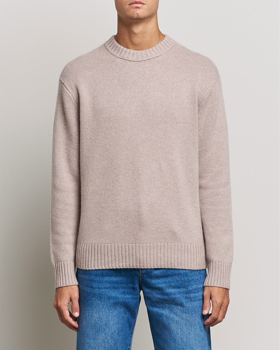 Hombres | Jerséis y prendas de punto | FRAME | Cashmere Sweater Dress Rose XL