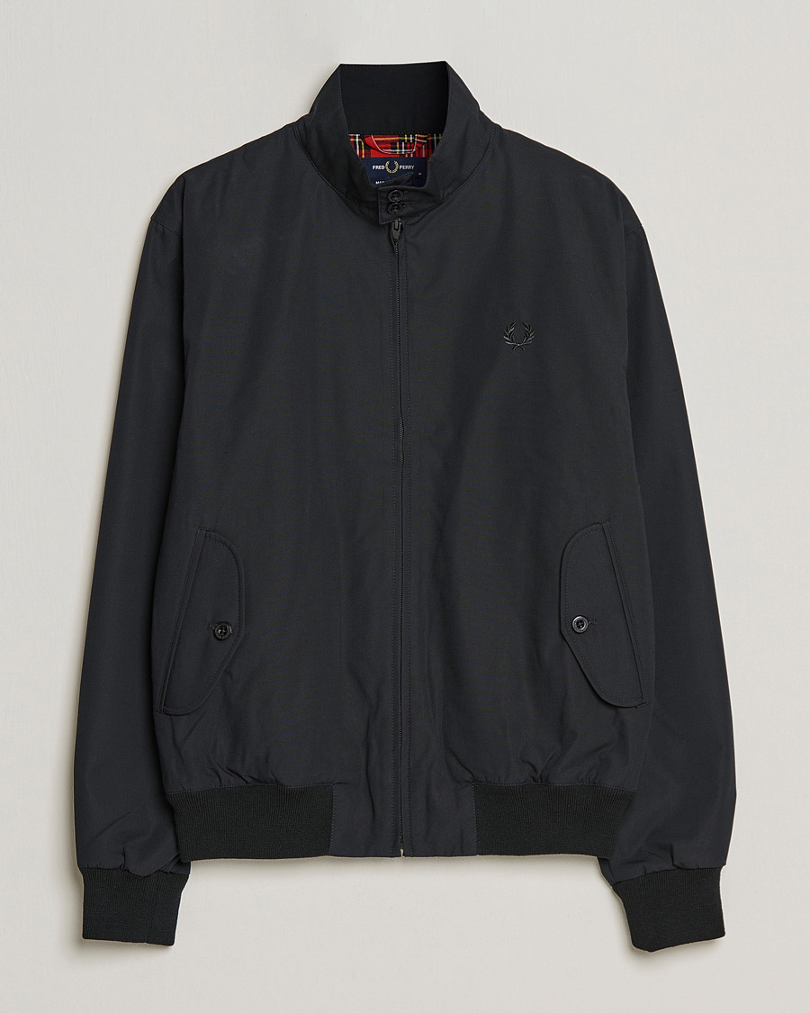Hombres | Abrigos y chaquetas | Fred Perry | Harrington Made In England Jacket  Black