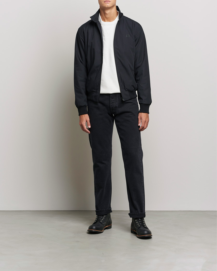 Hombres | Abrigos y chaquetas | Fred Perry | Harrington Made In England Jacket  Black