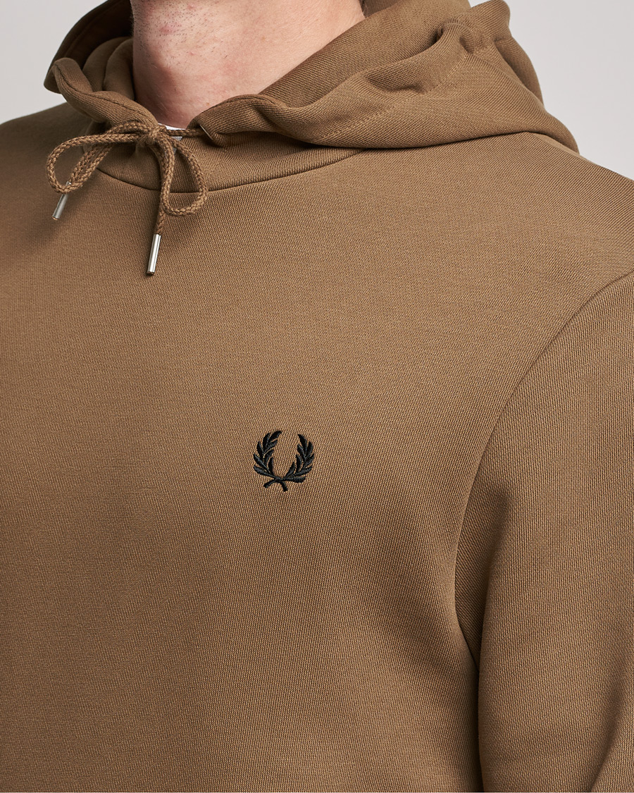 Hombres | Jerséis y prendas de punto | Fred Perry | Twin Tipped Hooded Sweatshirt Shadded Stone