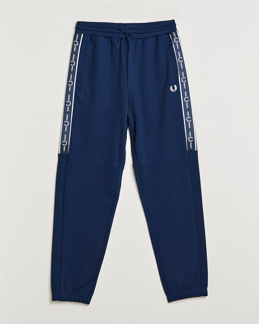 Hombres | Pantalones | Fred Perry | Tapped Pannel Track Pant Blue