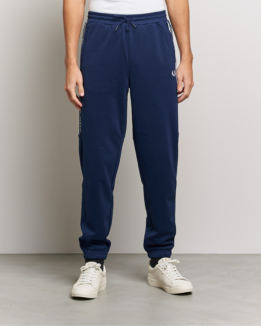 Hombres | Pantalones | Fred Perry | Tapped Pannel Track Pant Blue