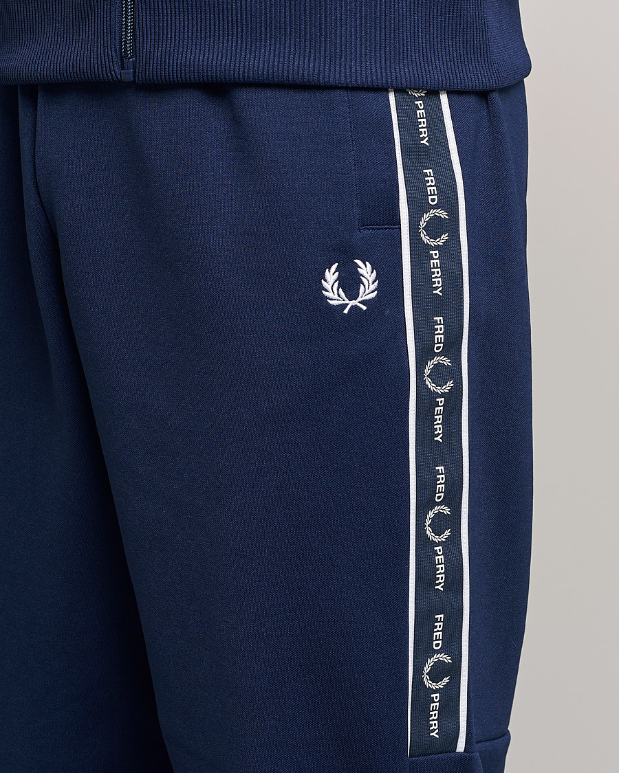 Hombres | Pantalones | Fred Perry | Tapped Pannel Track Pant Blue