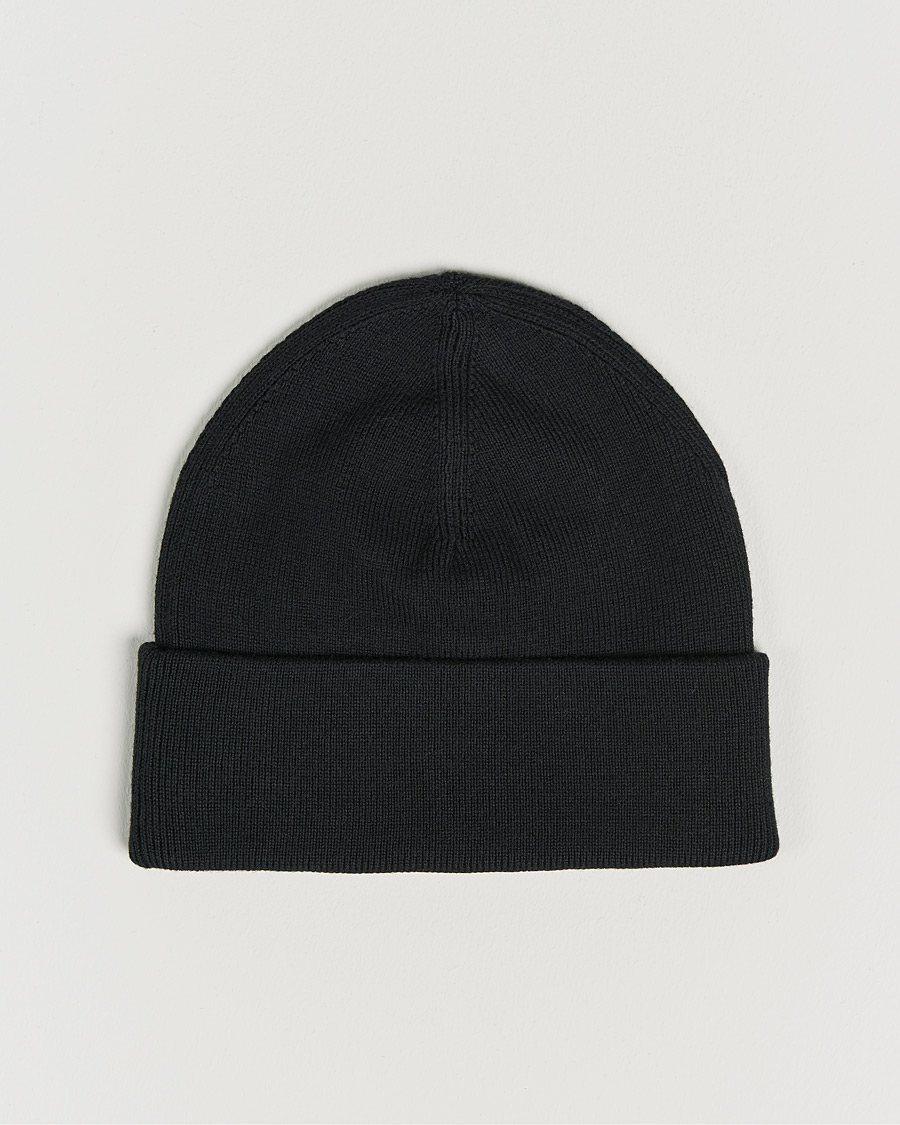 Hombres | Fred Perry Merino Wool Beanie Black | Fred Perry | Merino Wool Beanie Black