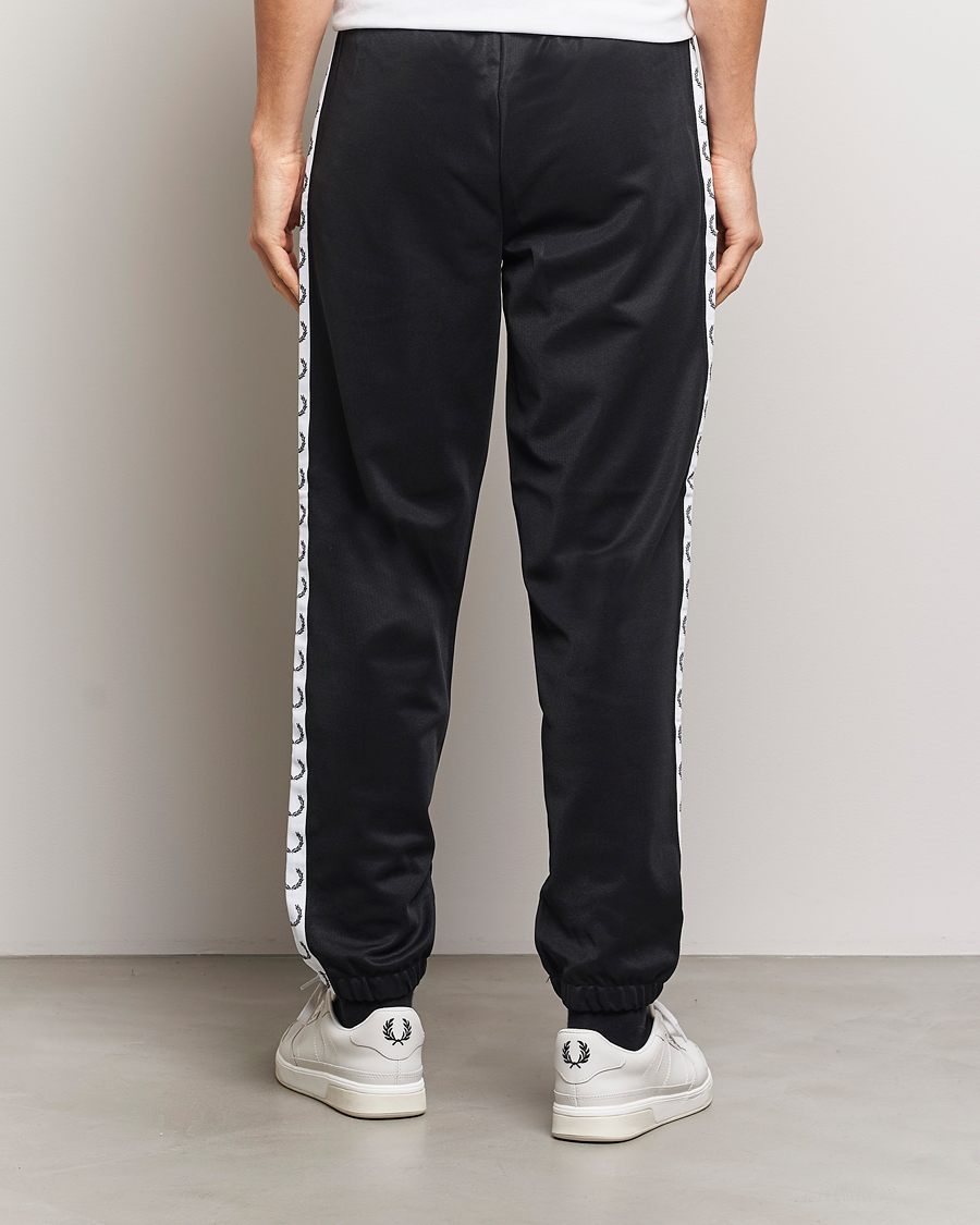 Hombres | Pantalones | Fred Perry | Taped Track Pants Black