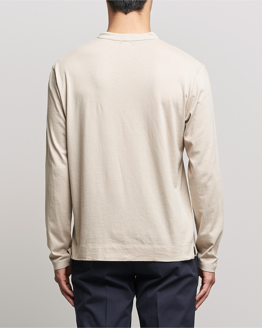 Hombres | Jerséis y prendas de punto | Massimo Alba | Hawai Cotton/Cashmere Henley Chalk