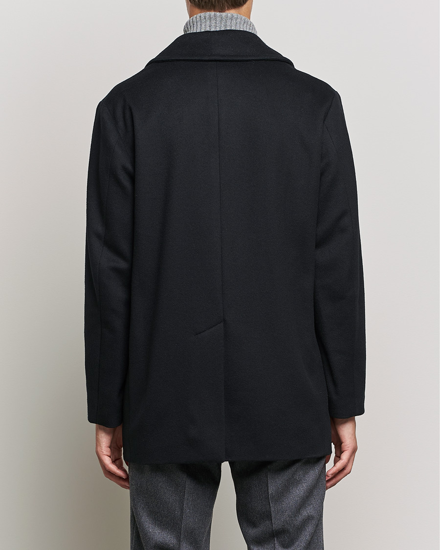 Hombres | Abrigos y chaquetas | Mackintosh | Dalton Wool/Cashmere Peacoat Black