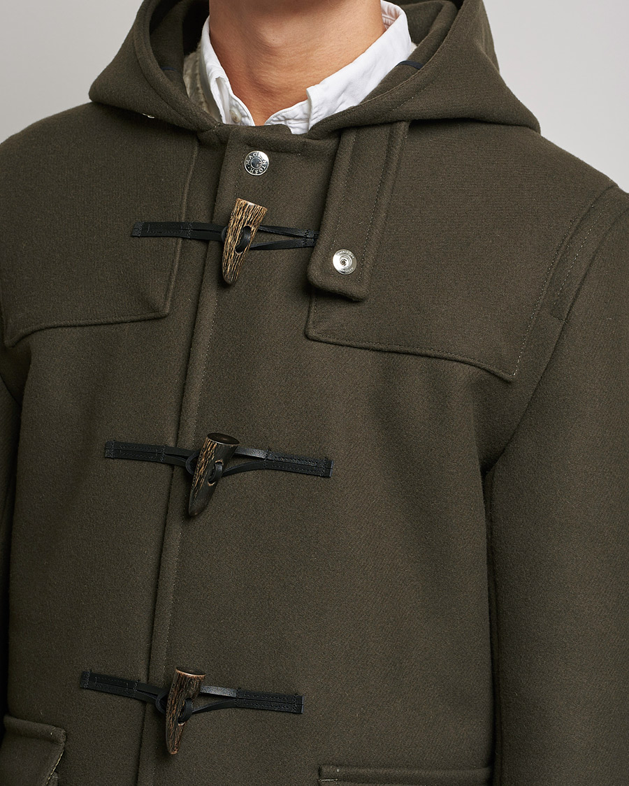 Hombres | Abrigos y chaquetas | Mackintosh | Weir Duffle Coat Dark Olive