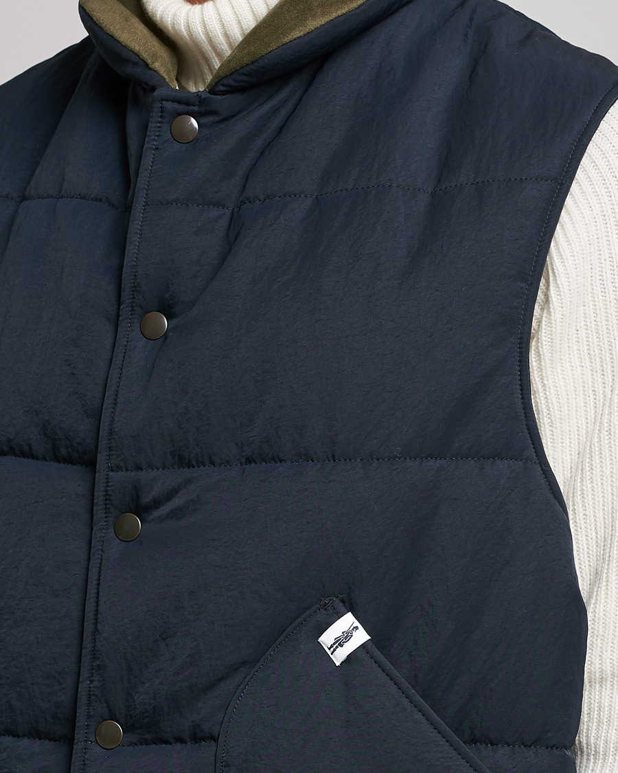 Hombres | Chalecos | Mackintosh | Osaka Gilet Vest Navy