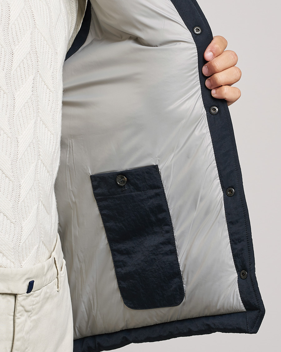 Hombres | Chalecos | Mackintosh | Osaka Gilet Vest Navy