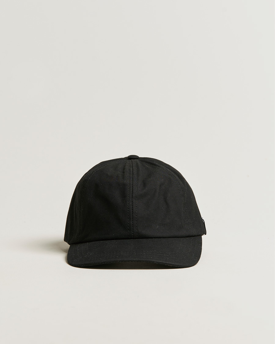 Hombres | Mackintosh Tipping Baseball Cap Black | Mackintosh | Tipping Baseball Cap Black