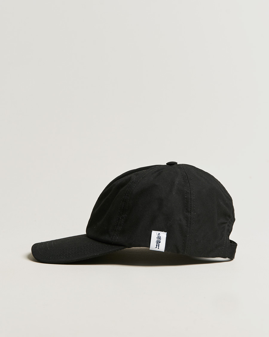 Hombres | Mackintosh Tipping Baseball Cap Black | Mackintosh | Tipping Baseball Cap Black