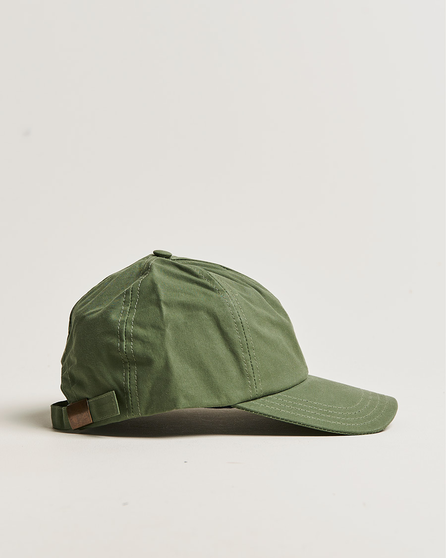 Hombres | Mackintosh Tipping Baseball Cap Winter Moss | Mackintosh | Tipping Baseball Cap Winter Moss