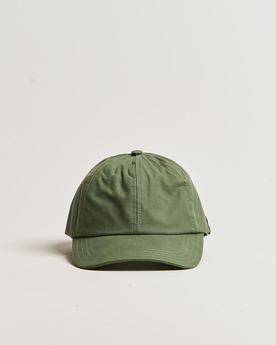Hombres | Mackintosh Tipping Baseball Cap Winter Moss | Mackintosh | Tipping Baseball Cap Winter Moss