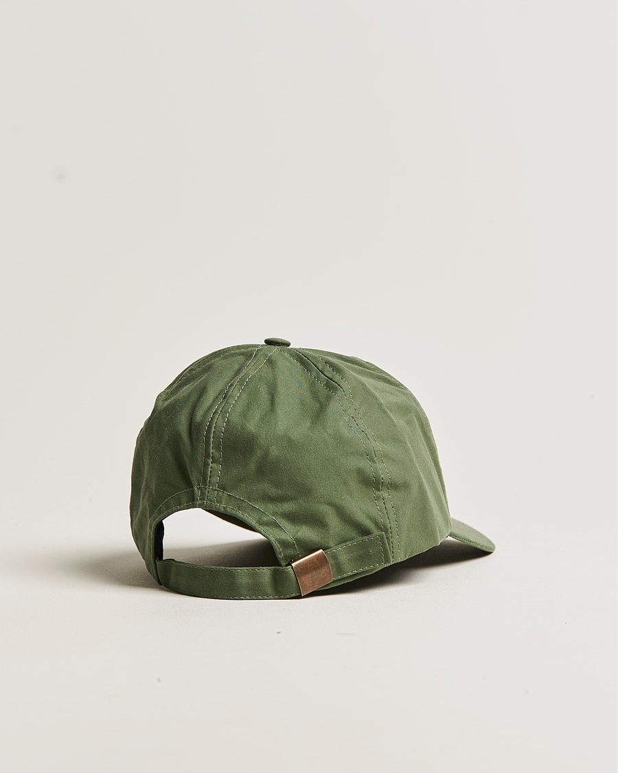 Hombres | Mackintosh Tipping Baseball Cap Winter Moss | Mackintosh | Tipping Baseball Cap Winter Moss