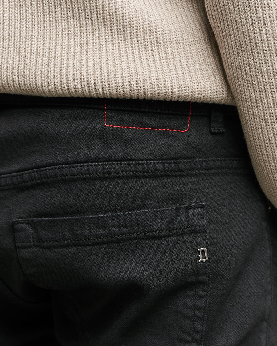 Hombres | Vaqueros | Dondup | George Bull Denim 5-Pocket Pants Black