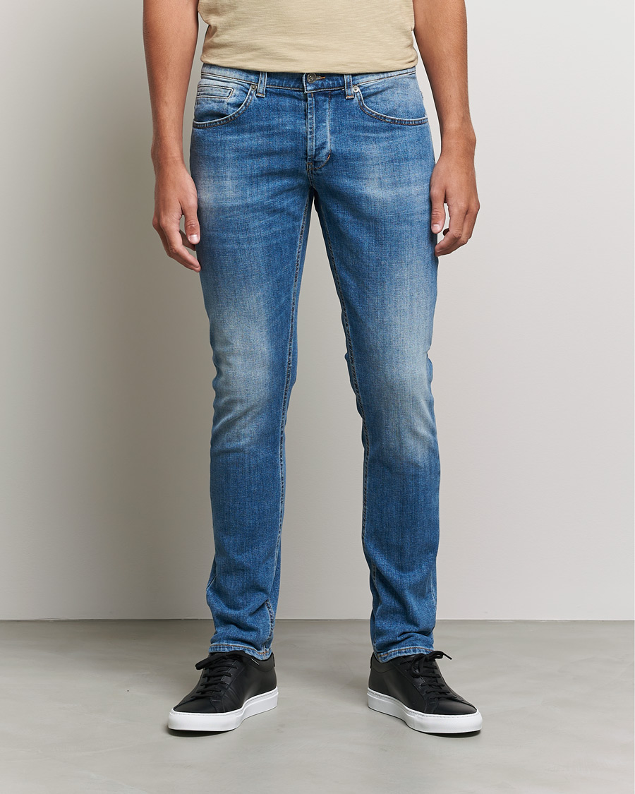 Hombres | Vaqueros | Dondup | George Destroyed Jeans Blue