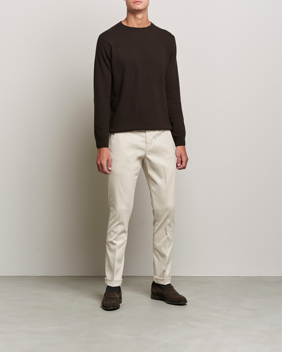 Hombres | Pantalones | Dondup | Gaubert Chinos  Offwhite
