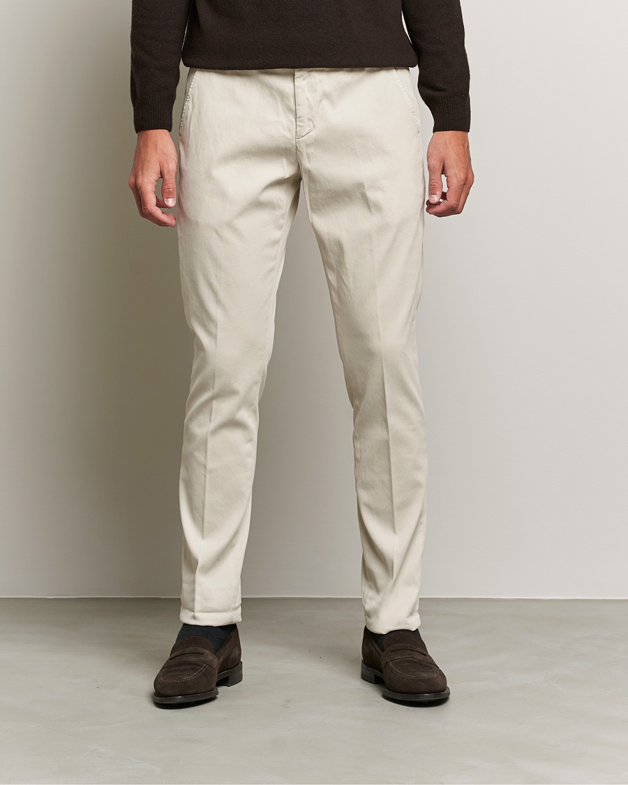 Hombres | Pantalones | Dondup | Gaubert Chinos  Offwhite