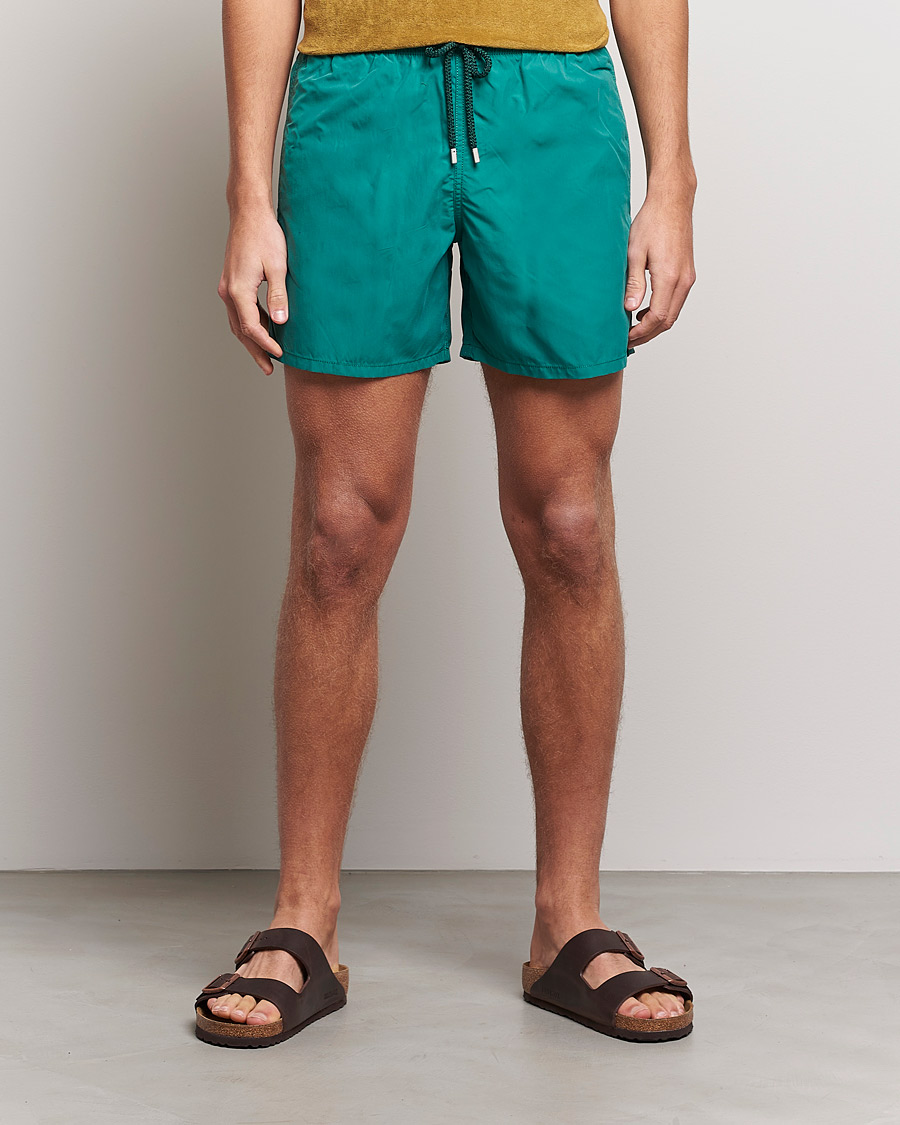 Hombres | Bañadores | Vilebrequin | Moorea Swim Shorts Tilleul