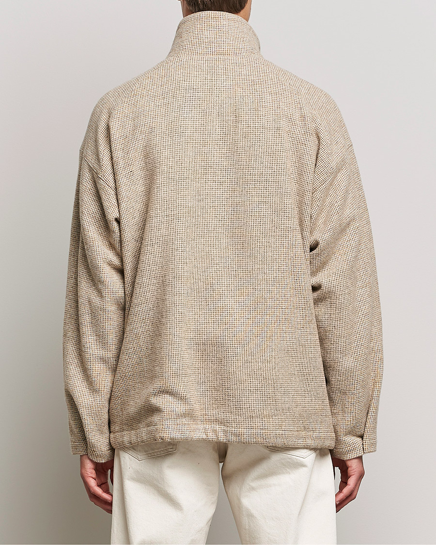 Hombres | Abrigos y chaquetas | Auralee | Light Tweed Zip Blouson Beige