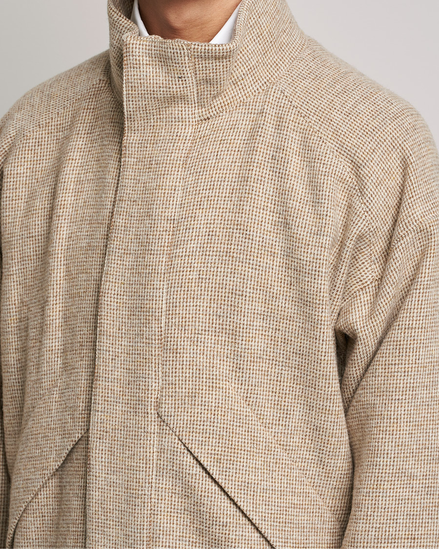 Hombres | Abrigos y chaquetas | Auralee | Light Tweed Zip Blouson Beige