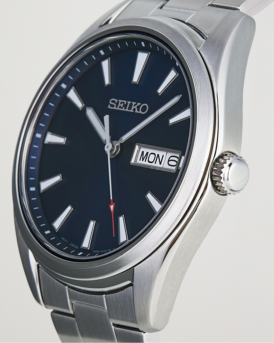 Hombres | Seiko | Seiko | Classic Day Date 40mm Steel Blue Dial