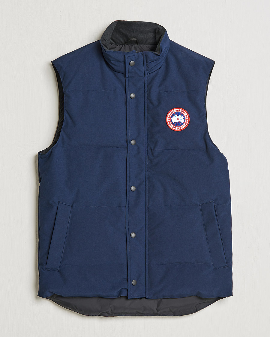 Hombres | Chalecos | Canada Goose | Garson Vest Atlantic Navy