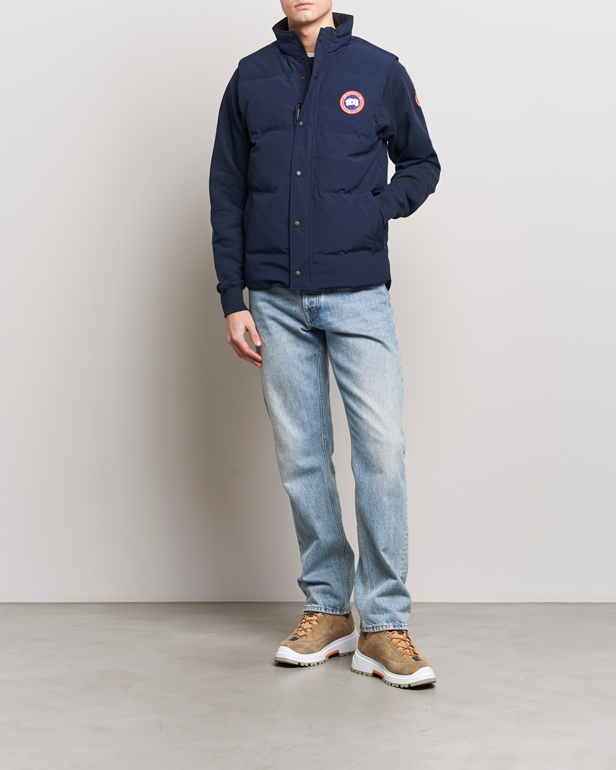 Hombres | Chalecos | Canada Goose | Garson Vest Atlantic Navy