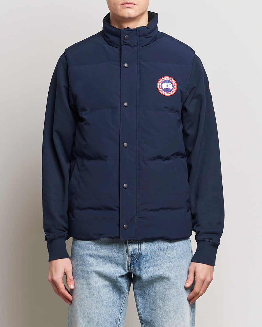 Hombres | Chalecos | Canada Goose | Garson Vest Atlantic Navy