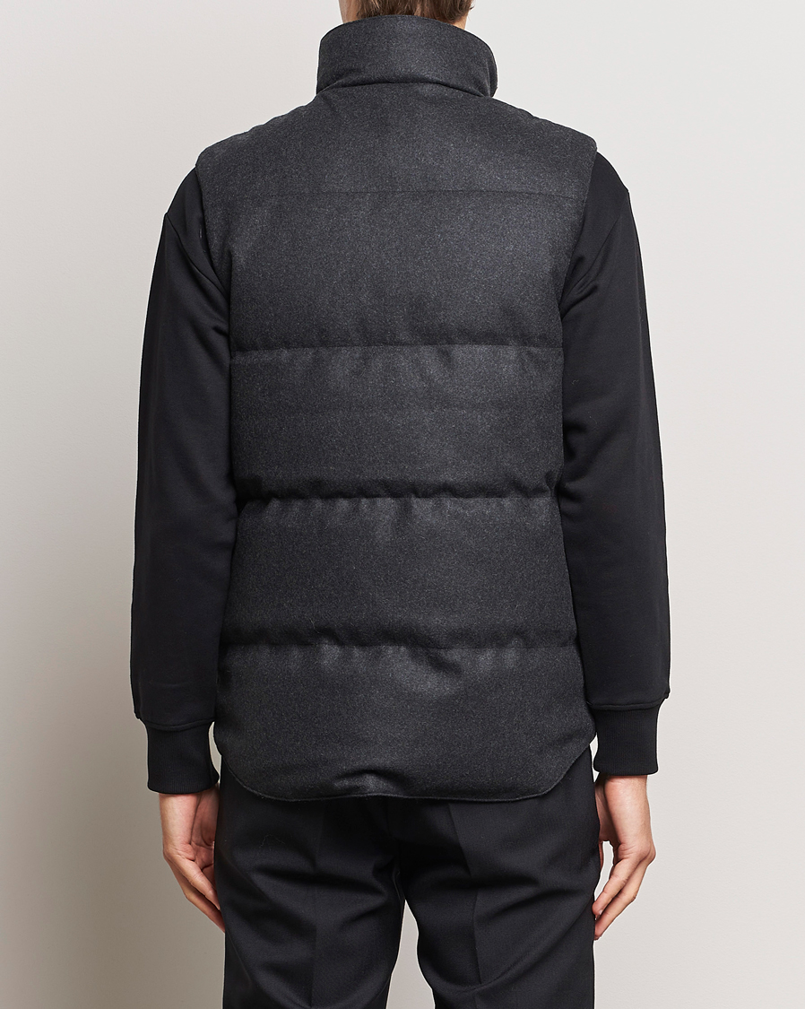Hombres | Abrigos y chaquetas | Canada Goose Black Label | Canada Goose Garson Wool Vest Carbon Melange