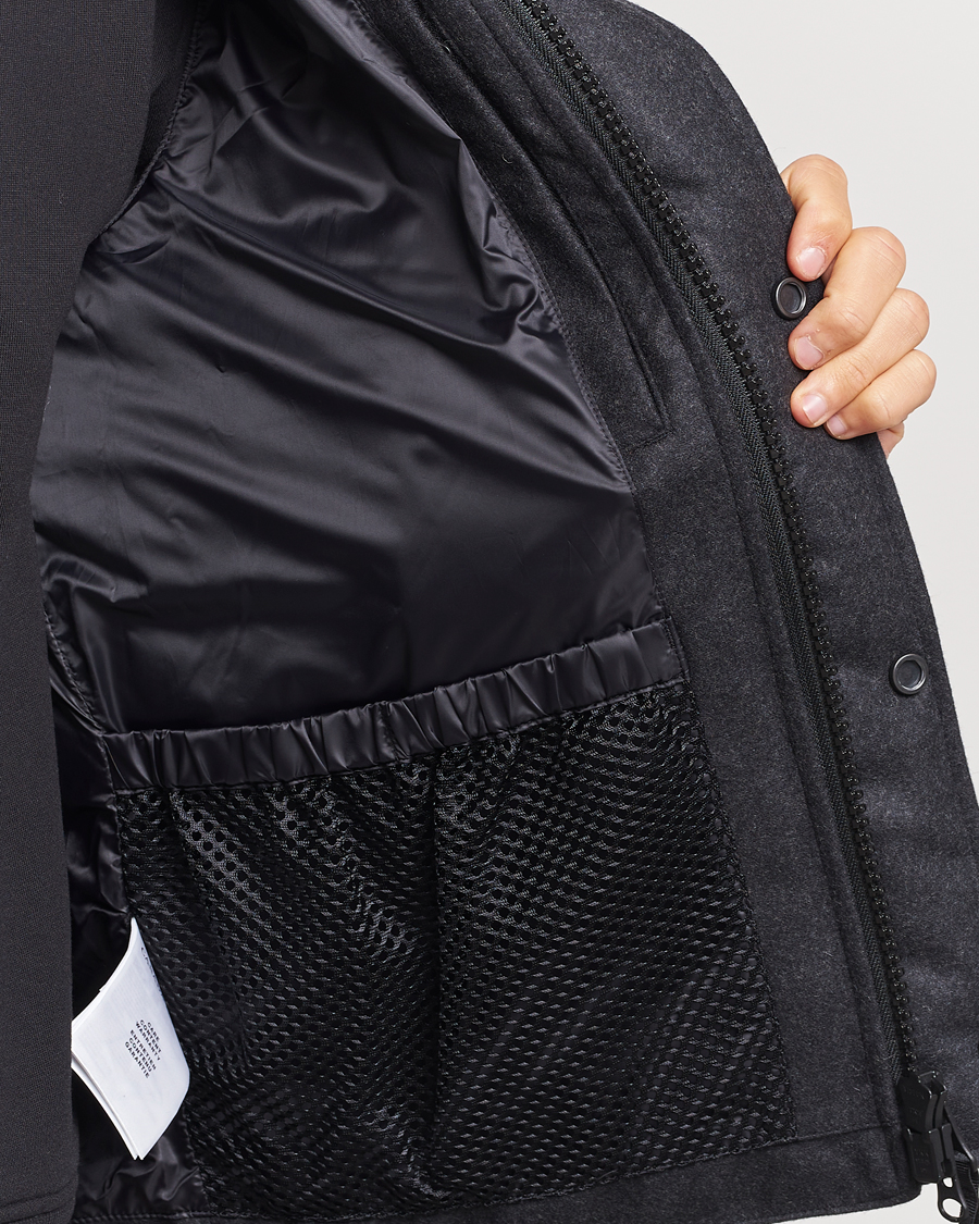 Hombres | Abrigos y chaquetas | Canada Goose Black Label | Canada Goose Garson Wool Vest Carbon Melange